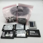Lot Of 93 Assorted Ssds 2.5"/M.2 2280/2230 Various Brands 128GB - 512GB. Fixed Price $1950.00.