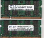 4GB 2X 2GB Kit Dell Latitude E4200 E5400 E5500 E6400 E6500 Xfr D630 DDR2 Memory. Fixed Price $22.95.