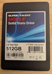 Super Talent 512GB Solid State Drive 2.5 Inch Sata Iii FTM51N325H. Fixed Price $54.25.