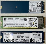 Lot Of 3 M.2 80MM Nvme Ssd Drives (kingston, Sk Hynix, Western Digital). Fixed Price $59.99.