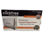 Clickfree Automatic Backup Hard Drive 1TB Terabyte Multi-pc Vintage New Sealed. Fixed Price $39.95.