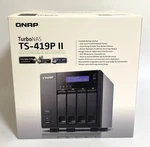 Qnap TS-419PII 4-BAY Network Attached Storage Server Turbo Tested Japan MG01 6.0. Fixed Price $397.34.