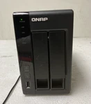 Qnap TS-219P Ii Network Attached Storage Caddies No Hdd Power Supply. Fixed Price $110.00.