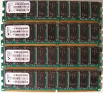 X 1GB DDR400 PC3200 Ecc Registered Rdimm Virtium VM381L2923E-CCM Micron Usa. Fixed Price $80.00.