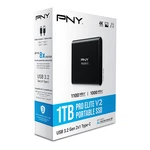 Pny Ssd 1TB Drive Pro Elite V2 Usb 3.2 Type-c New Sealed. Fixed Price $113.98.