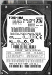 Toshiba MK1637GSX HDD2D60 ZM01 160GB Sata Hard Drive Fw: DL040D. Fixed Price $36.08.