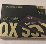 Team Group T253X7004T0C101 Qx 4TB 3D Nand Qlc 2.5 Inch Sata Iii Internal. Fixed Price $349.95.
