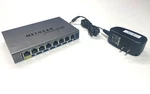 Netgear GS108T-200NAS V2 Prosafe Plus 8-PORT Gigabit Ethernet Switch. Fixed Price $21.99.