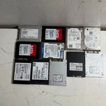 Wd, Sandisk, Crucial, Kingston, Internal Ssd 128GB, 256, 512GB - Lot Of 11. Fixed Price $179.99.