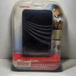 Toshiba 320GB Usb 2.0 Portable External Hard Drive HDDR320E03X New Sealed In Box. Fixed Price $59.50.