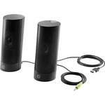Hp N3R89AT Speakers V2 Stereo 2.0 Desktop 2W USB/3.5MM Powered Black. Fixed Price $33.99.
