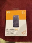 2TB My Passport Ssd, Portable External Solid State Drive WDBAGF0020BSL-WESN. Fixed Price $250.00.