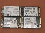 Lot Of (4) Msata Ssd 256GB/128GB/30GB/24GB Kingston/micron/samsung/intel. Fixed Price $99.00.
