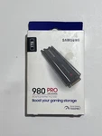 New Samsung 980 Pro 1TB Nvme Internal Ssd With Heatsink MZ-V8P1T0CW. Fixed Price $254.95.