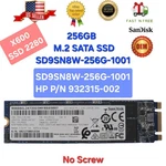 Sandisk X600 256GB M.2 Sata Ssd 2280 SD9SN8W-256G-1001 Hp P/n 932315-002. Fixed Price $33.00.