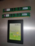 16GB Innolite Ii 2.5 Sata Ssd + 4GB DDR3 Ram Kit Kingston 240 Pin Memory. Fixed Price $22.00.