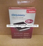 New Imation 120GB Hard Disk Cartridge Odyssey Removable 26444 Factory Sealed. Fixed Price $124.95.