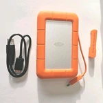 Lacie Rugged 1TB Usb-c Thunderbolt Portable Storage External Hard Drive Open Box. Fixed Price $55.97.