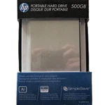 Simplesave 500GB Portable Hard Drive P2050S NHPHDD2E30500AS1-RBU (new). Fixed Price $69.00.