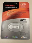 Toshiba 8GB Usb 2.0 Flash Drive For Notebooks/desktops. Fixed Price $7.99.