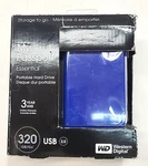 My Passport Essential 320 Gb Portable Hard Drive Western Digital Open Box. Fixed Price $32.87.