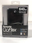 Seagate Goflex Ultra-portable External Hard Drive Usb 2.0 640 Gb 9ZF2A3-570. Fixed Price $80.99.