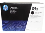Hp CE505XD (05X) Hewlett Packard Dual Black Toner Cartridges Oem. Fixed Price $302.22.