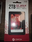 New Centon Ssd 2TB Sata Iii 2.5 Solid State Drive S1-S3A-2T. Fixed Price $219.99.
