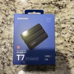 Samsung T7 Shield 1TB External Usb 3.2 Gen Ssd MU-PE1T0S Brand New. Fixed Price $249.99.