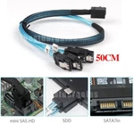 Internal Hd Mini Sas (SFF-8643 Host) To 4X Sata (target) Hard Drive Cable 0.5M. Fixed Price $13.95.