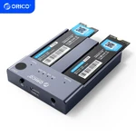 Orico M.2 Nvme Cloner Dual-bay Docking Station Usb Ssd Enclosure. Fixed Price $76.79.
