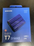 Brand New Samsung T7 Shield 2TB Usb-c Portable External Ssd Blue (MU-PE2T0R). Fixed Price $399.95.
