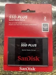 Sandisk Plus 2.5" 2TB Sata Iii Internal Ssd, Up To 545 Mbs SDSSDA-2T00-G26. Fixed Price $299.00.
