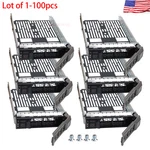 Lot Dell 3.5"LFF Sata Sas Drive Tray R730XD R530 R630 0KG1CH W/screws. Fixed Price $679.00.