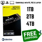Corsair MP600 Core Xt 1TB 2TB 4TB M.2 2280 Nvme Pcie Internal Ssd Pci-express. Fixed Price $560.45.
