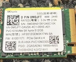HFS512GEM3X174N 0M0JFT Sk Hynix 512GB Nvme M.2 Ssd Solid State Drive Gen 4X4. Fixed Price $64.99.
