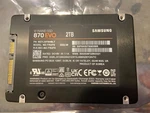 Samsung 870 Evo 2.5" 2TB Sata Iii Ssd (MZ-77E2T0) 99% Health (see Reports). Fixed Price $229.99.