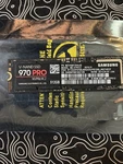Samsung 970 Pro 512GB,INTERNAL,NVME M.2 (MZ-V7P512BW) Solid State Drive. Fixed Price $65.00.