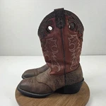 Durango Boots Mens Size 9.5 Brown Leather Western Cowboy Pull On DB5482. Fixed Price $59.99.