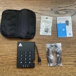 Apricorn Aegis Padlock 3.0 1TB Usb Secure Encrypted Drive Open Box. Fixed Price $80.00.