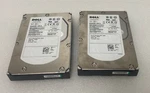 Lot Of 2X Dell/ Seagate ST3146855SS 0TN937 146GB Sas 3.5" Hard Drive. Fixed Price $24.09.
