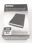 Buslink Disk-on-the-go Slim Drive Usb 3.0 Superspeed 640GB DL-640-U3. Fixed Price $45.16.