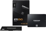 Samsung 870 Evo 1TB Sata 2.5" Internal Solid State Drive (ssd) (MZ-77E1T0). Fixed Price $239.00.