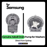 Genuine Askoll Drain Pump For Samsung Top Loaders. Fixed Price $42.81.