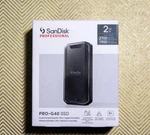 Sandisk PRO-G40 2TB Nvme Usb-c Portable External Ssd 100% Health. Fixed Price $255.00.