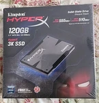 Kingston Hyperx 3K SH103S3/120G 2.5" Sata Iii Mlc Ssd Solid State Drive Sealed. Fixed Price $35.00.