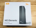 Western Digital Elements 14TB 3.5" External Usb Hard Drive. Fixed Price $269.99.