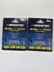 Monster Digital Flash Drive 32GB Usb 3.0 80MB/S Lot Of. Fixed Price $14.00.