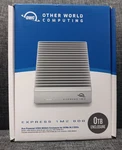 Owc Express 1M2 80GB/S Portable Nvme Thunderbolt/usb-c External Ssd Enclosure. Fixed Price $199.99.
