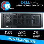 Dell Poweredge R930 4B Sff 4U Server -V1- Choose Cpus/ram/drives Wholesale. Fixed Price $8078.00.